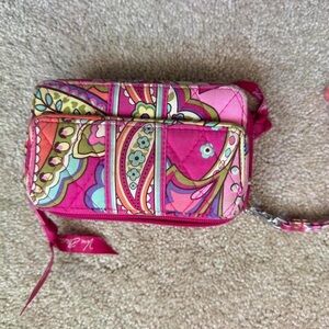 Vera Bradley Multicolor Patterned Wristlet